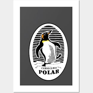 emperor penguin beer Posters and Art